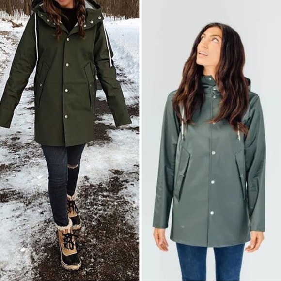 Noah Rainwear Slicker Raincoat - Picture 3 of 9